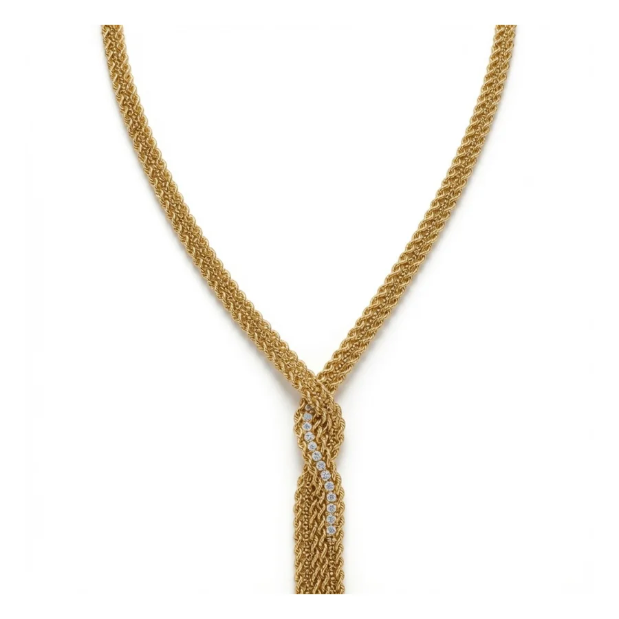 Collier personnalisé en or